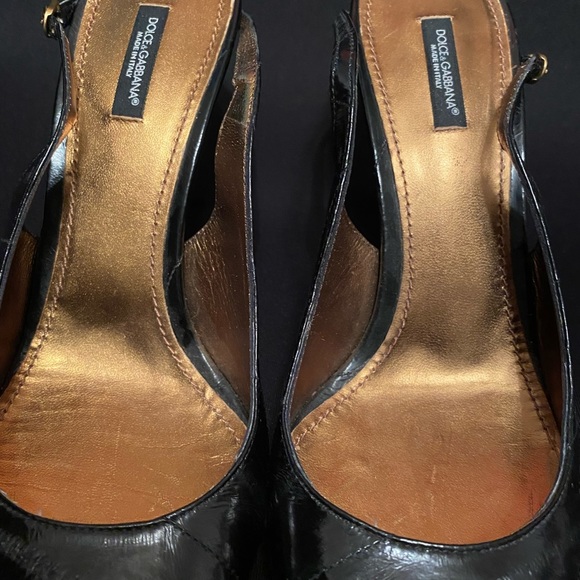💋HOST PICK💋Dolce & Gabbana Slingback Heels 2019 Collection size 41 - Picture 3 of 9